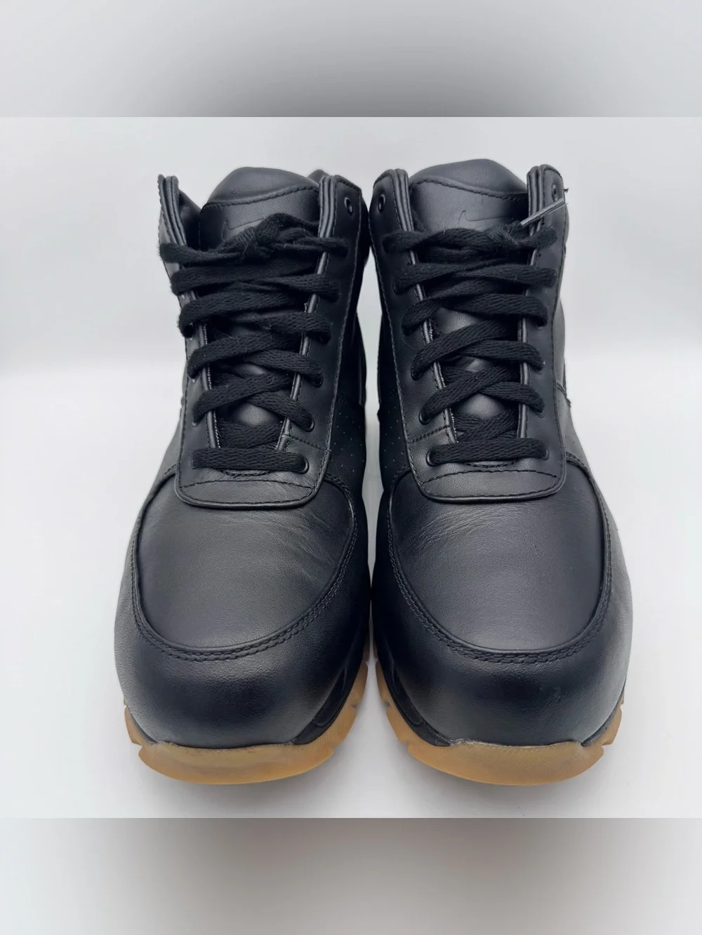 Nike Air Max Goadome ACG Black Gum Leather Boots 865031-017 Men Size 12